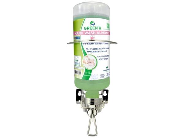 Håndsåpe Green`R Handwash Almond 1L (12) Til tråddispenser 